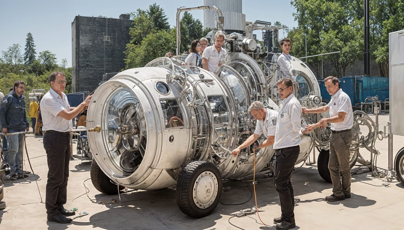 Time Travelers Prepare for Maiden Voyage