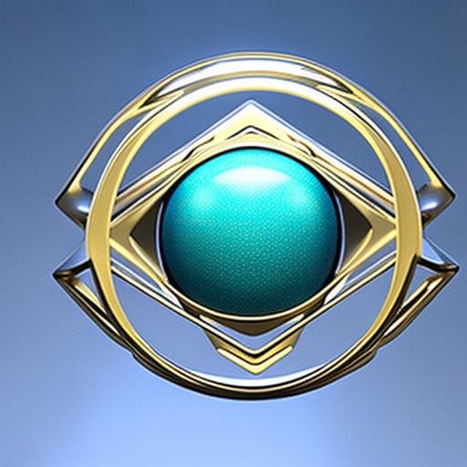 One-Dimensional Sphere Generated by AI