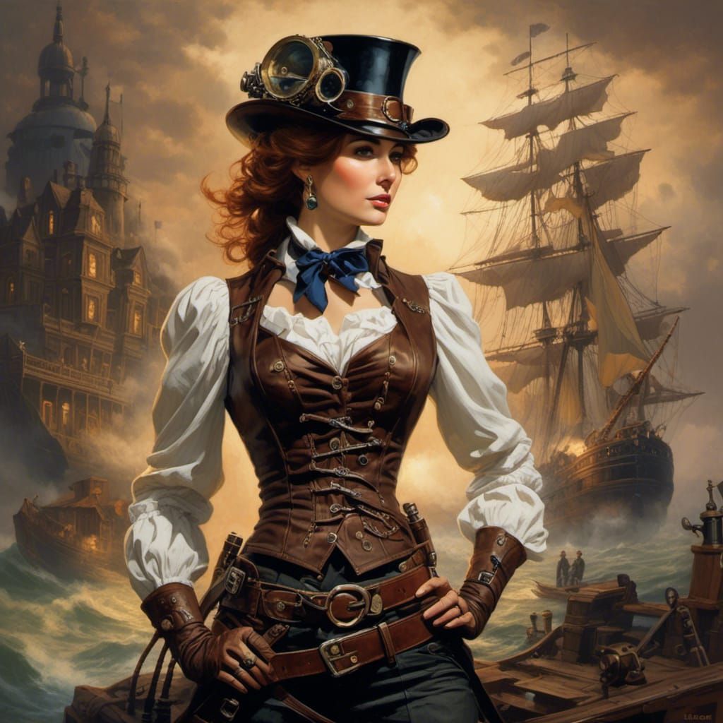 Unique Style Image Created with Custom Model