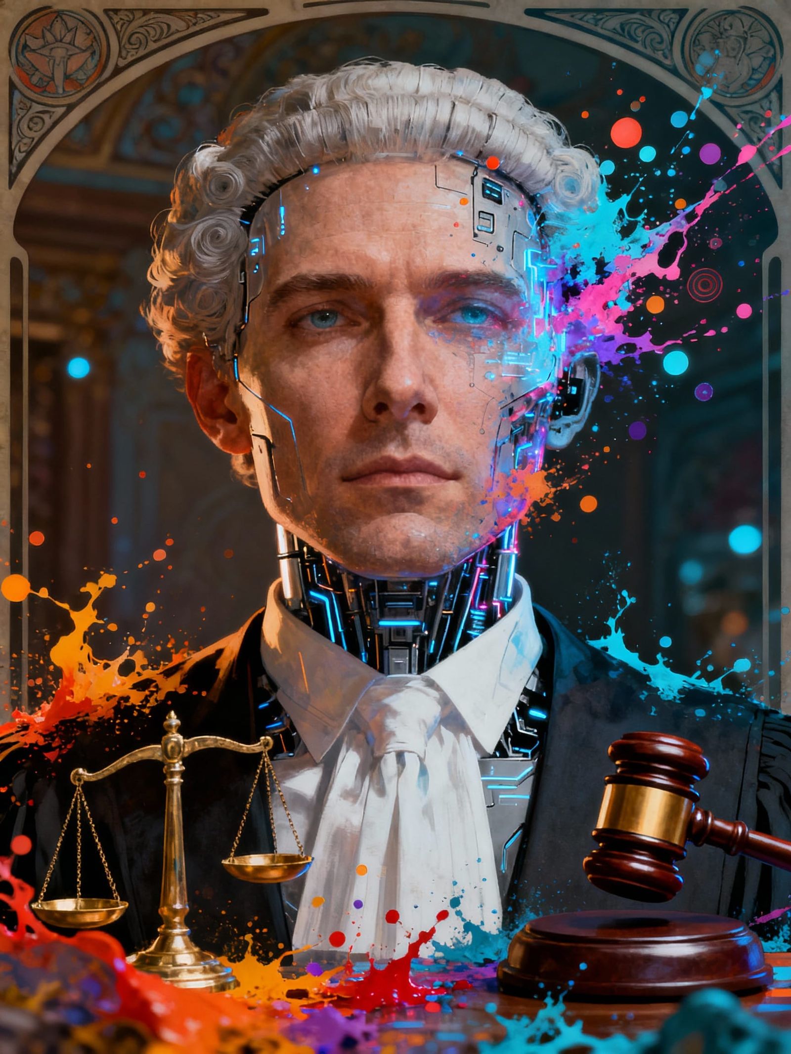 AI Judge in 2055 Interpreting Emotional Noise