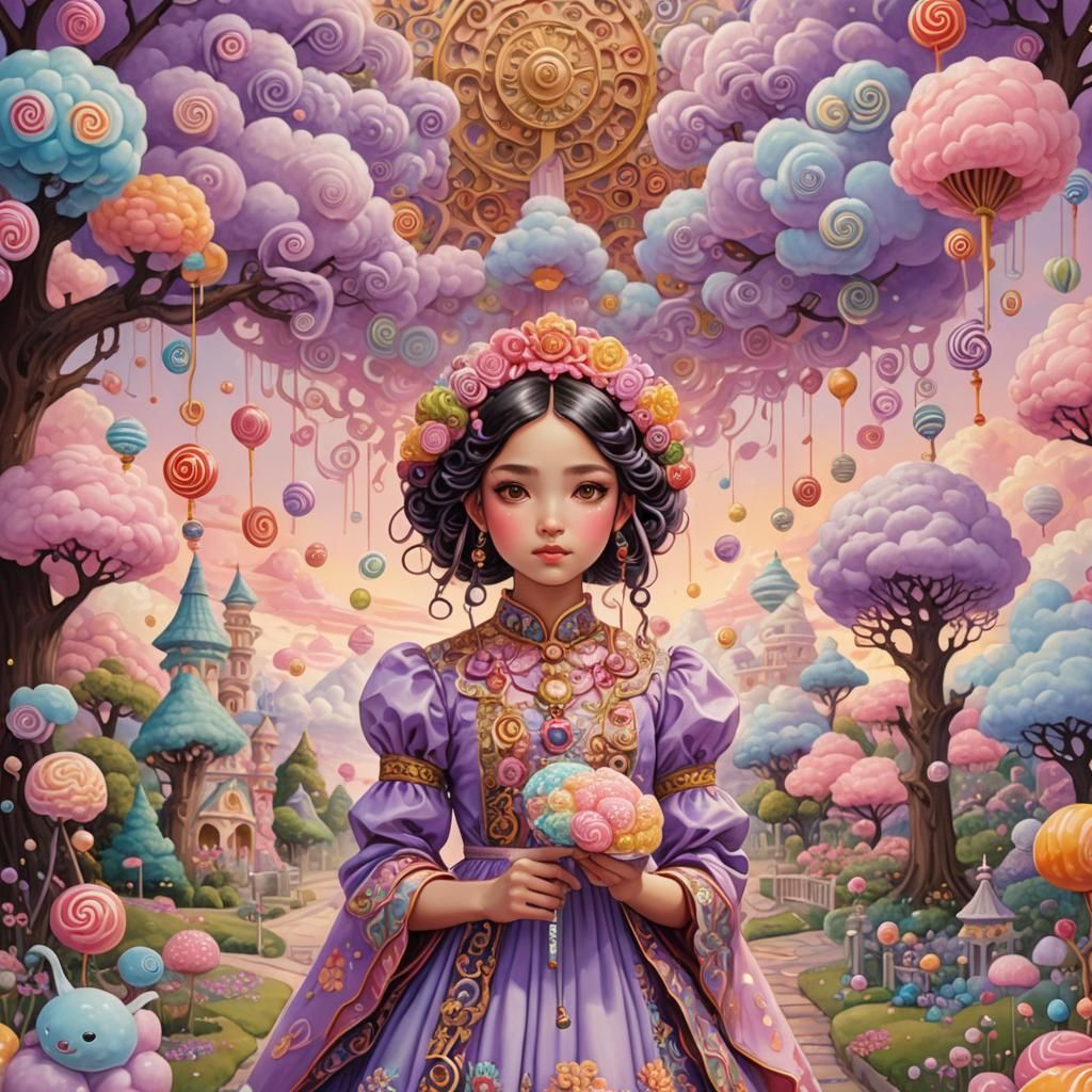 Xochitl Girl in Manga Anime Wonderland