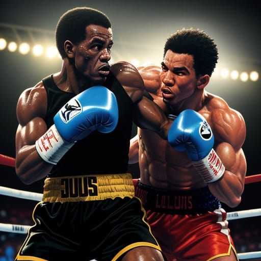 JOE LOUIS vs RAY LEONARD