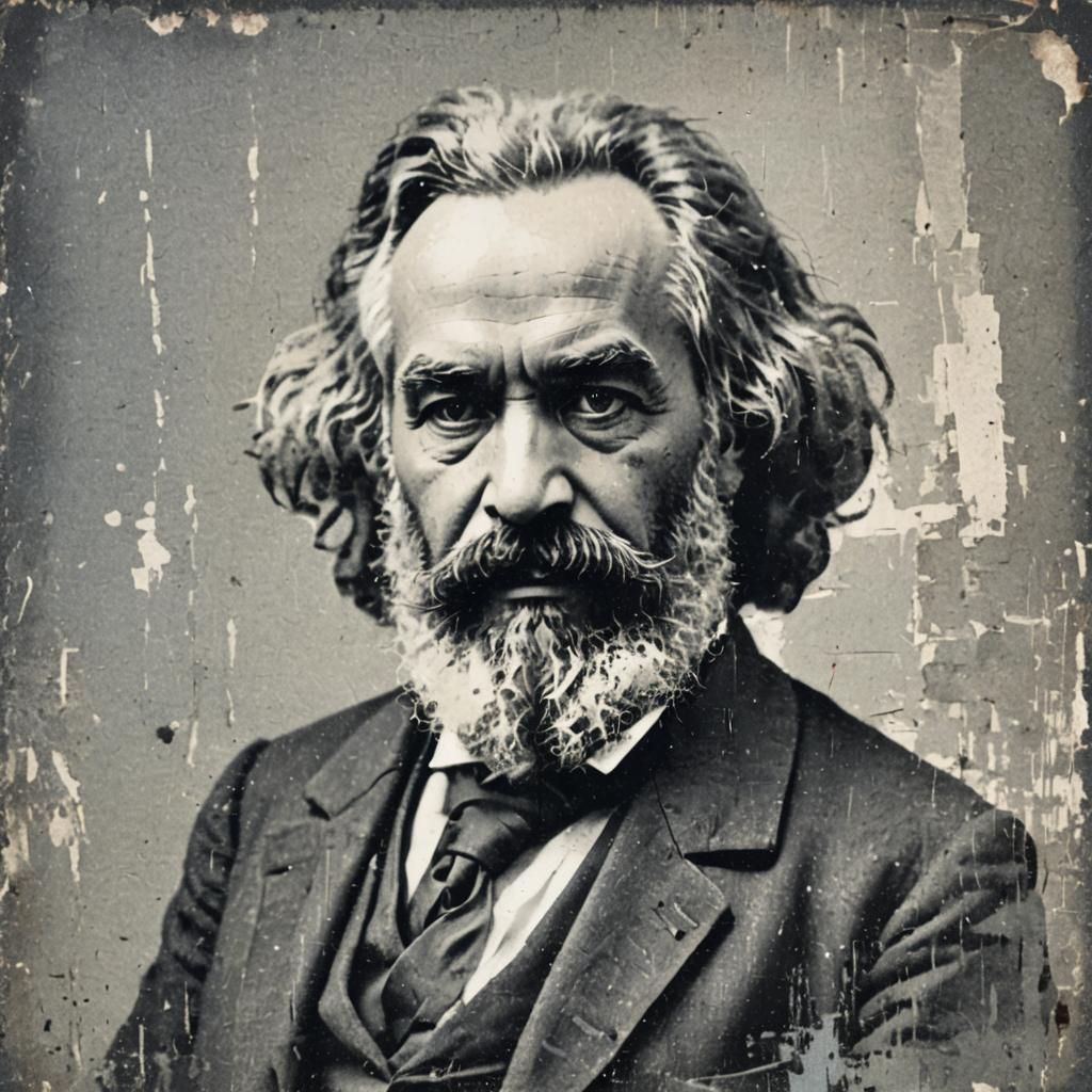 Portrait of Karl Marx