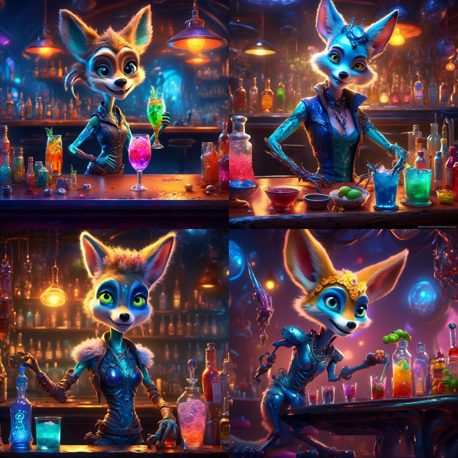 smiling coyote ugly bar