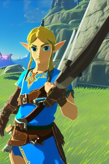 Zelda Breath of The Wild Inspired Elf