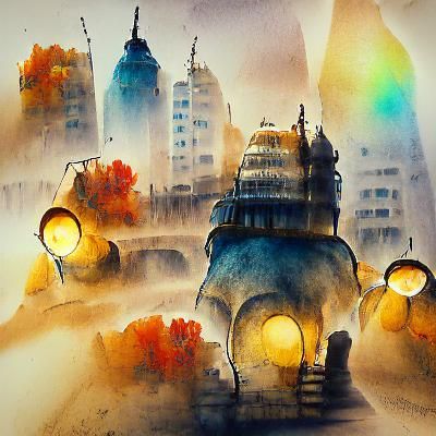 AI Generated Image from Blank Prompt