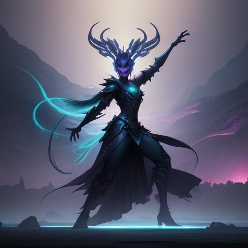 Magical Dance Floor Concept Art in Fantasy Style