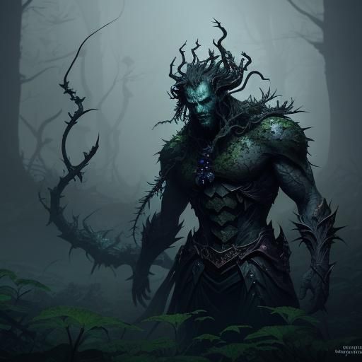 Creeping Vine: Dark Fantasy Concept Art