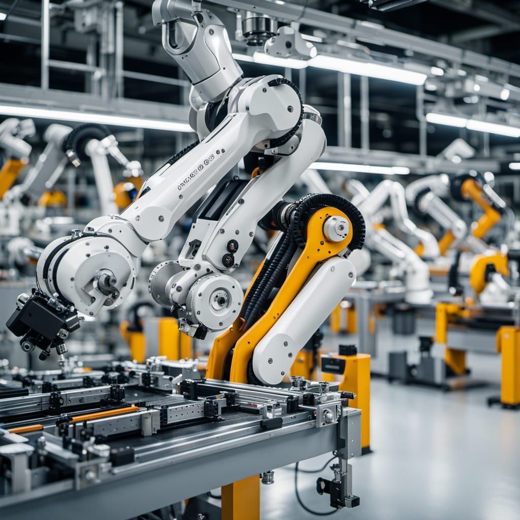 State-of-the-Art Robotic Assembly Line