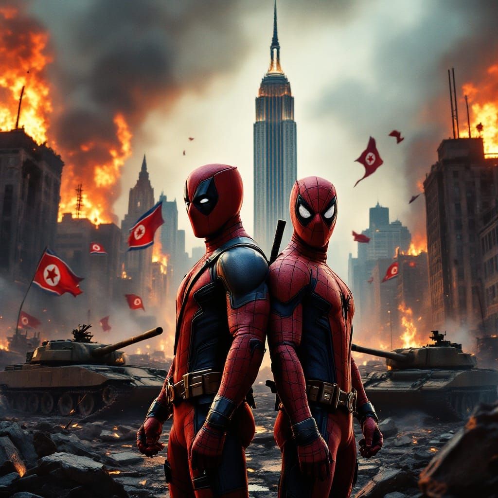 Red, White, and Vigilance: Deadpool and Spider-Man Stand Tal...