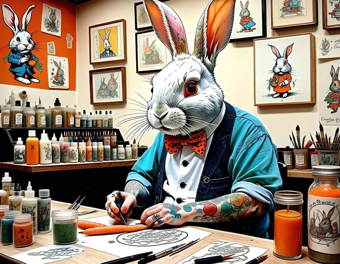 Inky Carrots