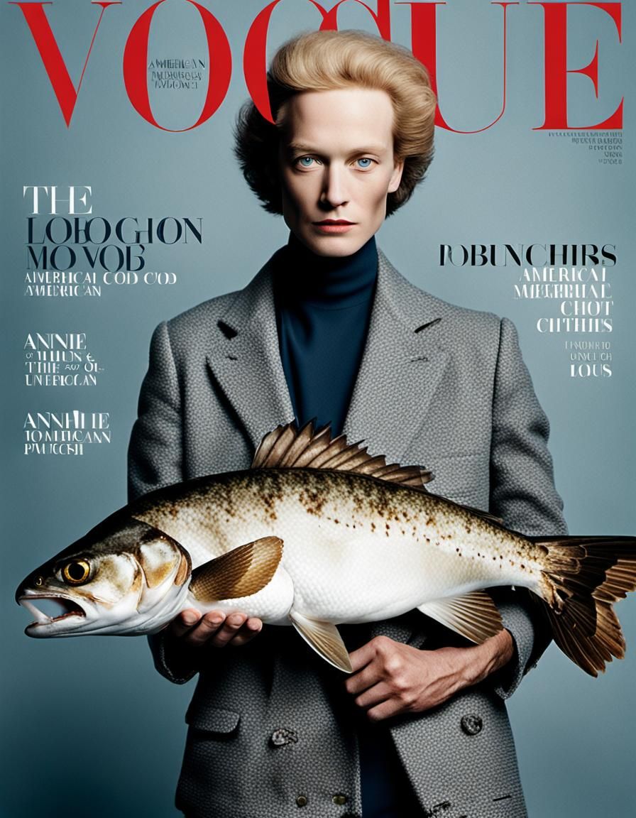 The American Cod Puncher on The Cover of Vogue Magazine