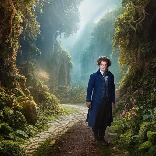 Fairy Roads Portrait Inspired by Jonathan Strange