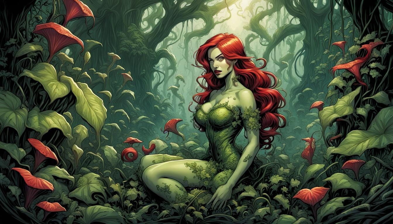 poison ivy and carnivorous magic plants kingdoms
