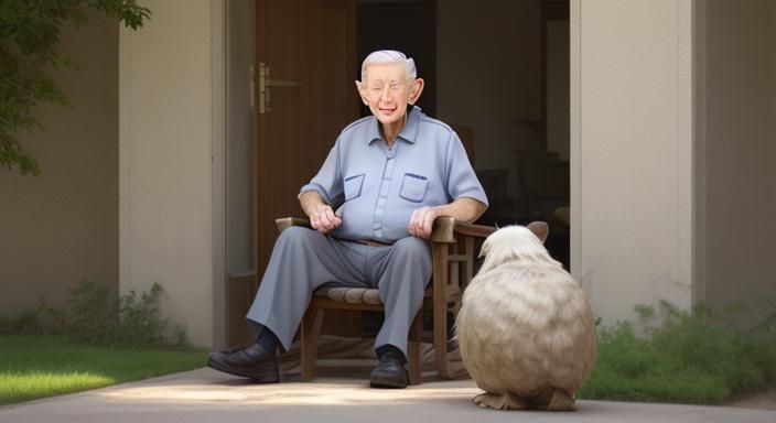 Peaceful Retirement Scene