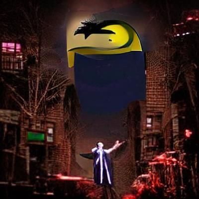 Nightman Cometh AI Image