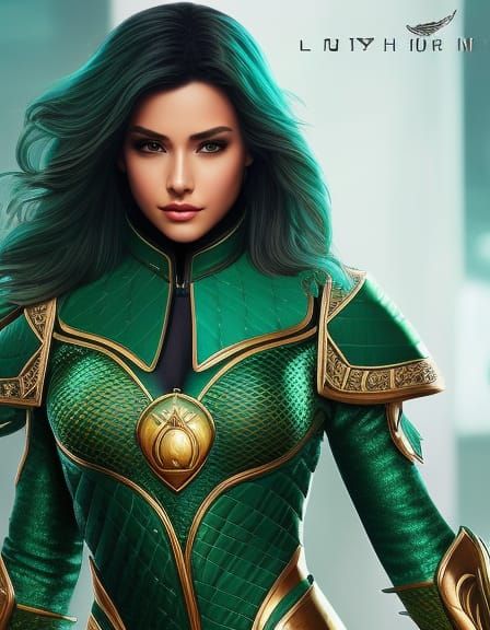 Portrait Of A Sanfe Green Guard