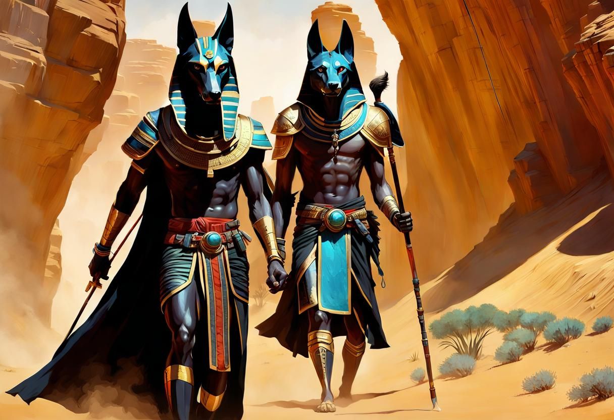 Desert Jackal Companions