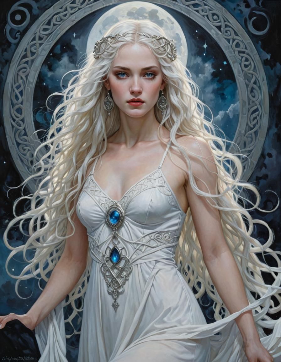 Arianrhod, Goddess of moon and fertility