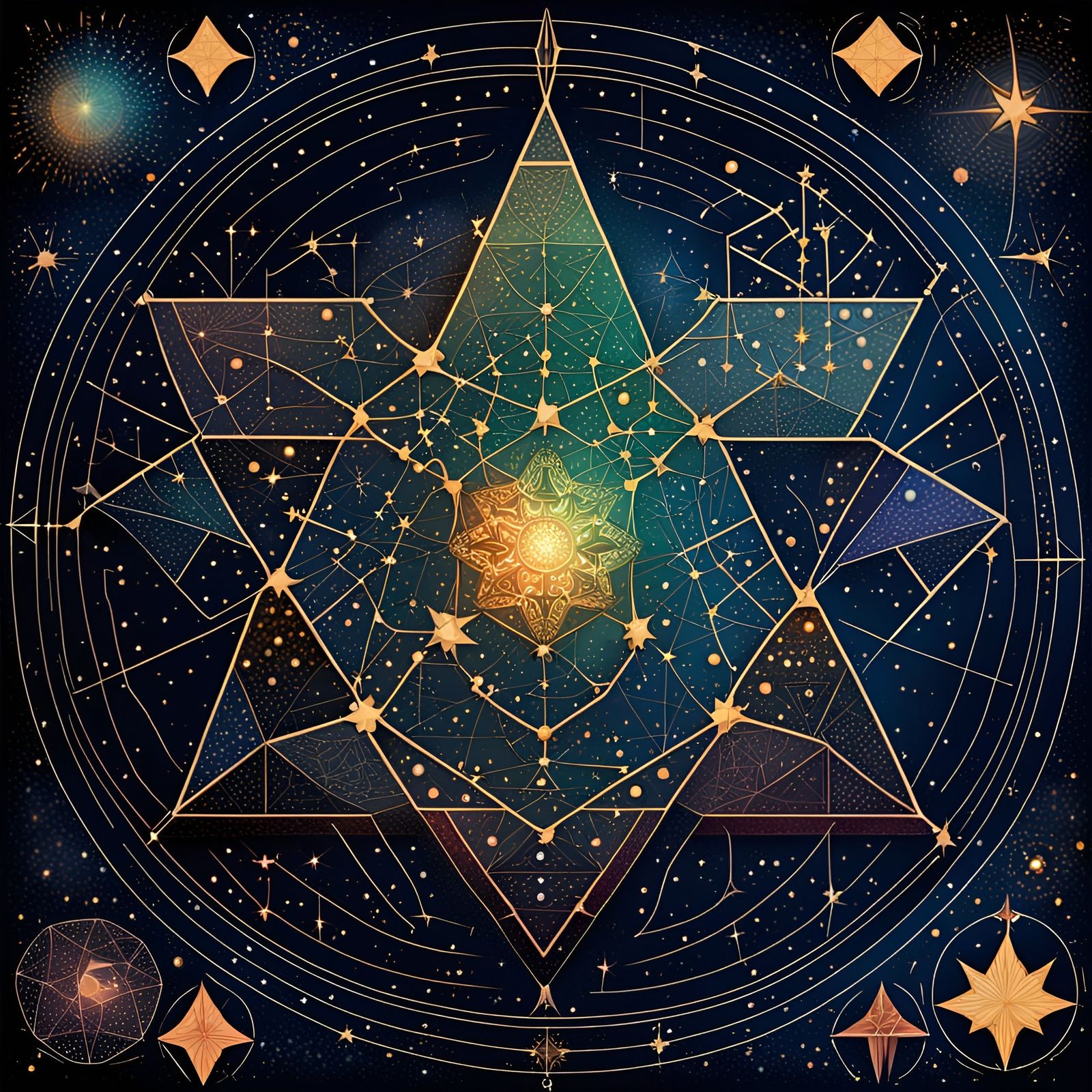 Constellation Star Pattern