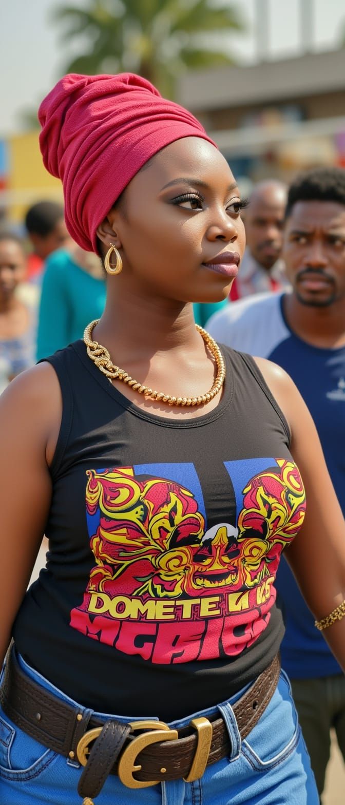 Nigerian Film Scene with Information Age Aesthetics