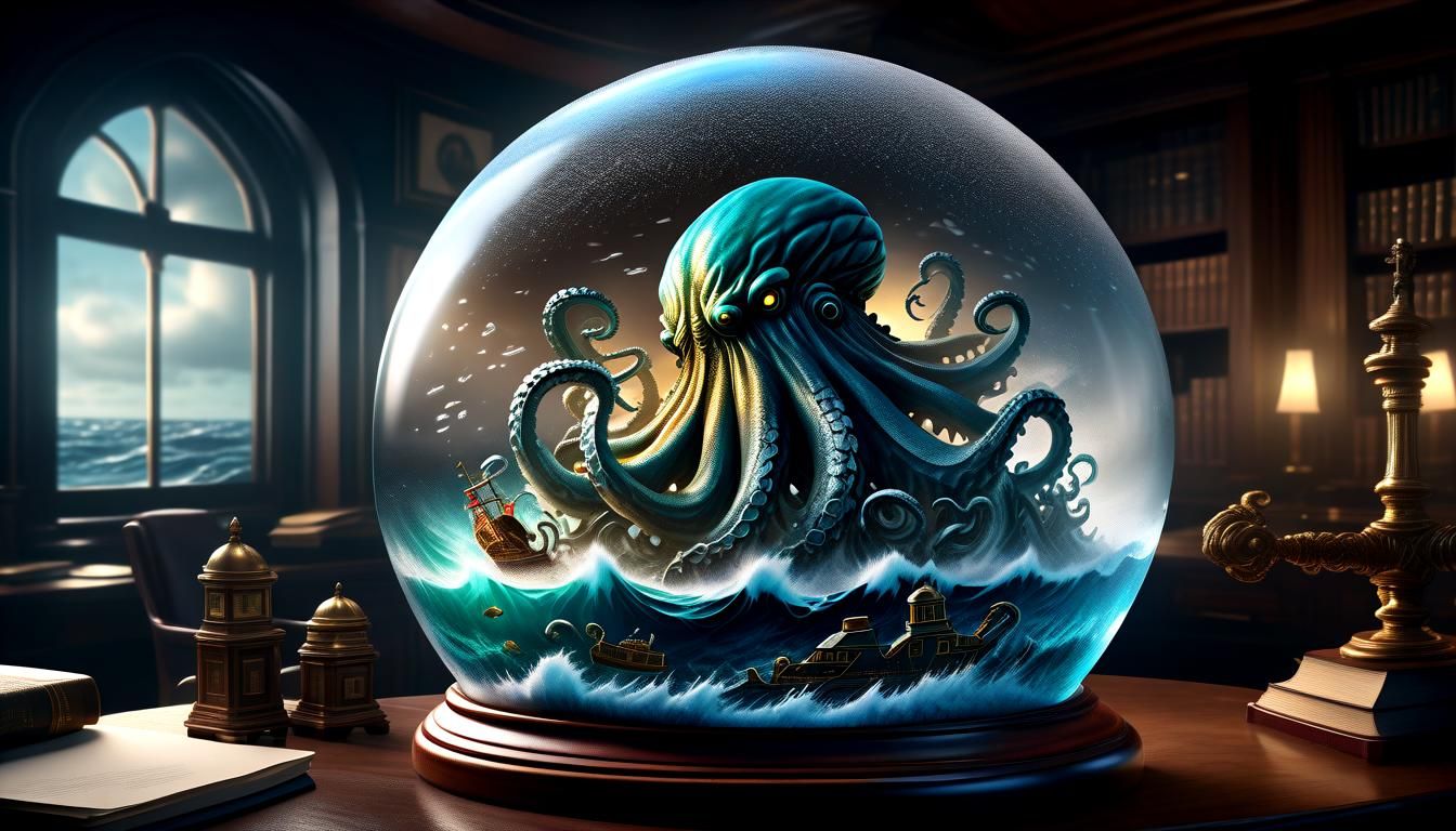Captain Nemo's snowglobe