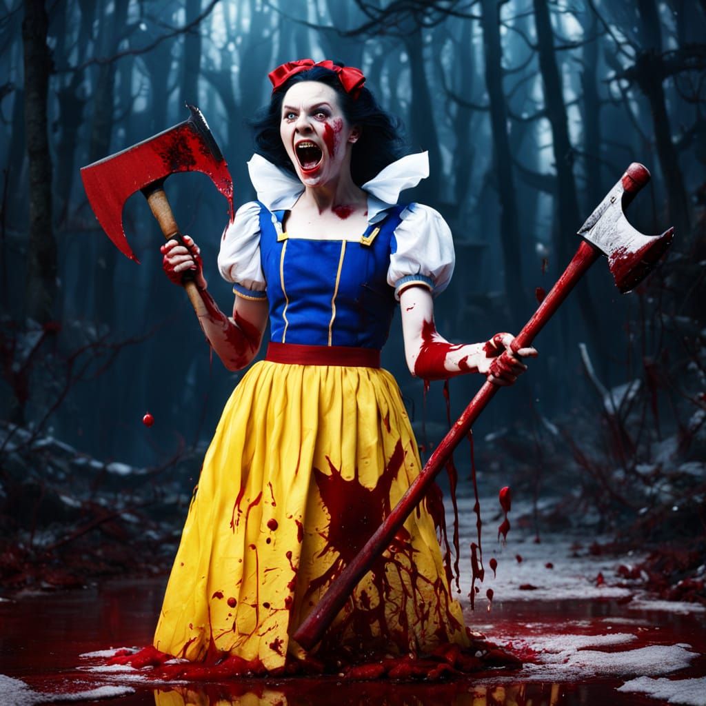 Snow White's Dark Descent into Horror