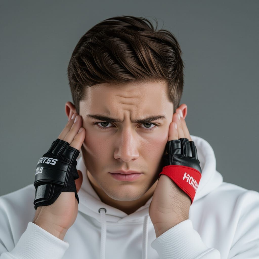 AI Generated Image of a Concussion