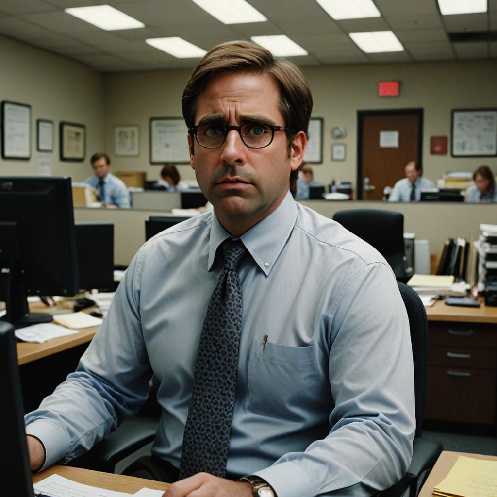 Dwight Schrute in Office: Cinematic Realism