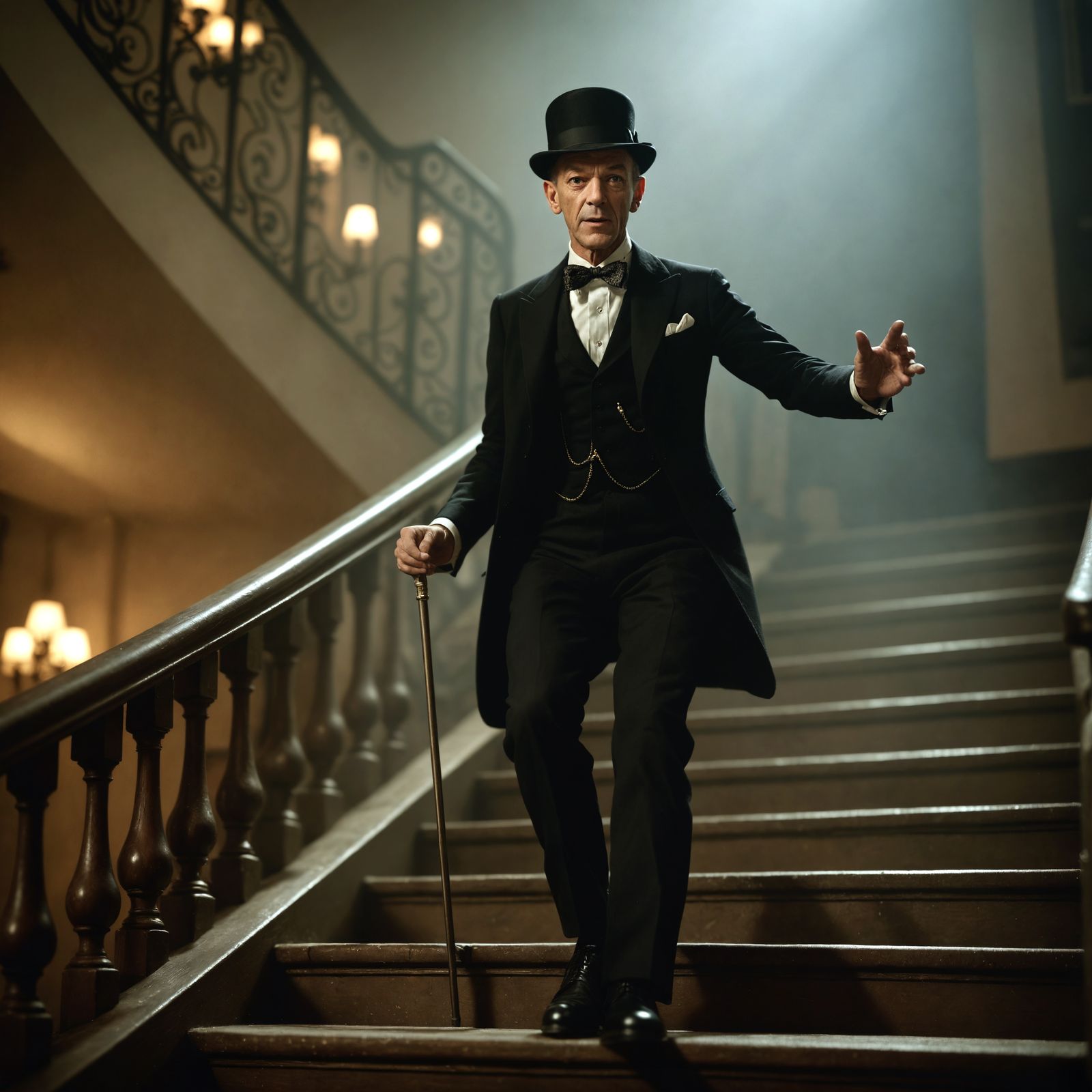 Fred Astaire Tap Dancing Portrait