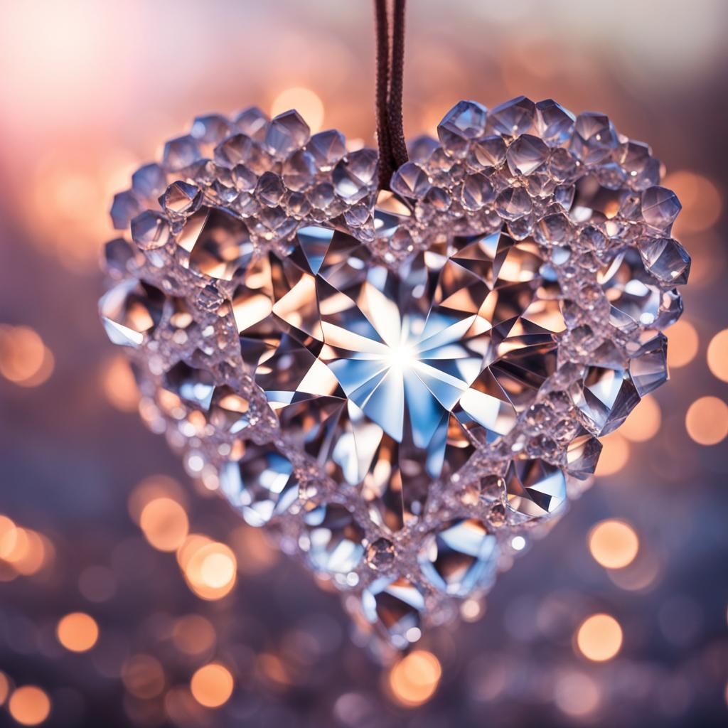Crystalline Heart: A Study in Natural Light