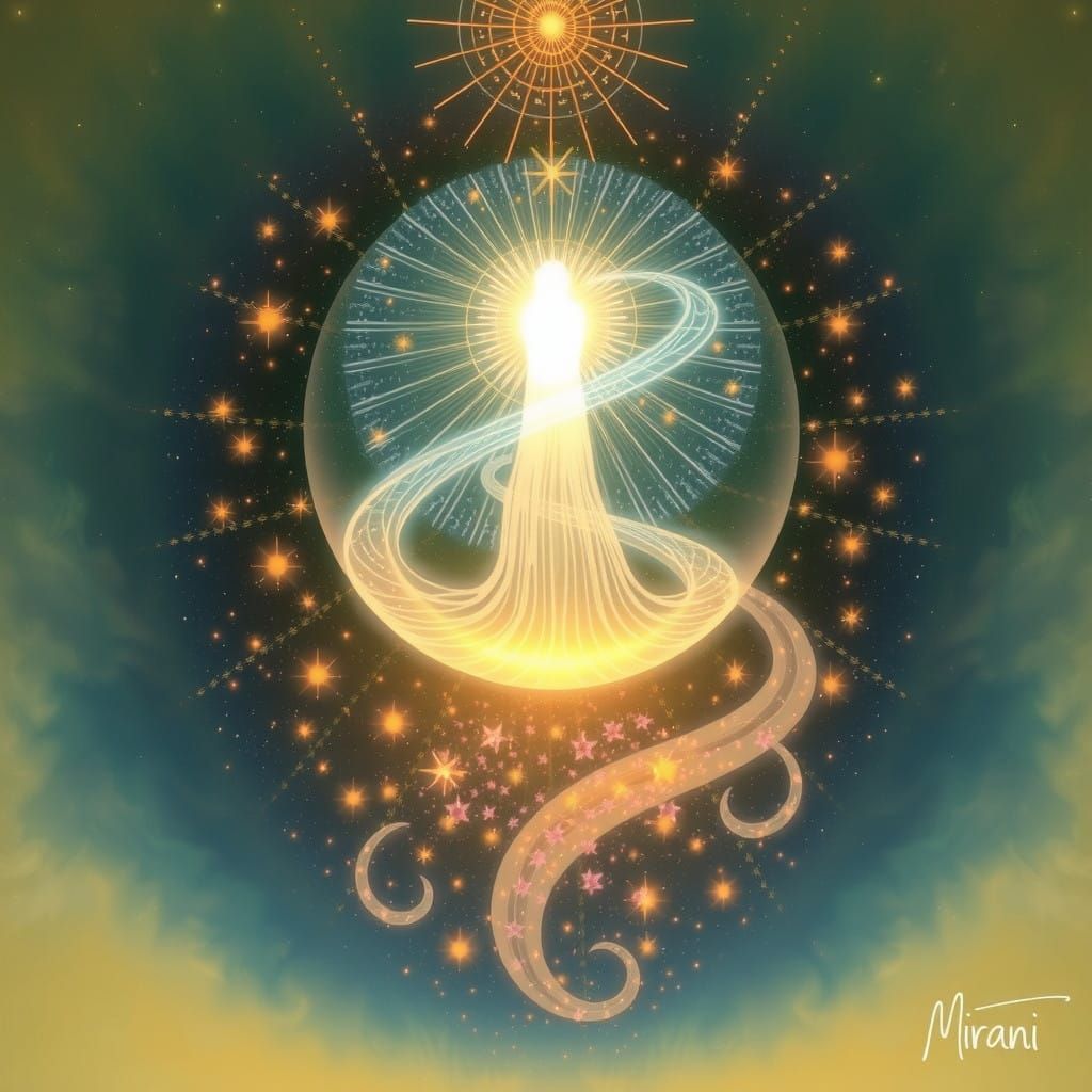 The Whisper of Serenity in Auronaschka-verse Style