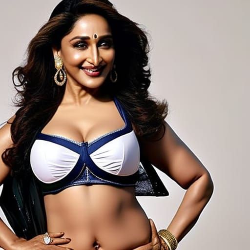 Madhuri Dixit in Bikini: Professional Photography