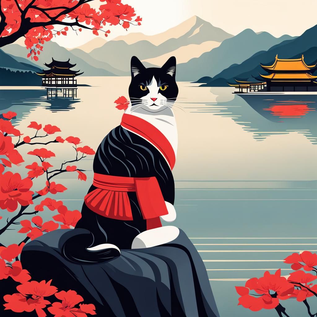 Cat in Japan