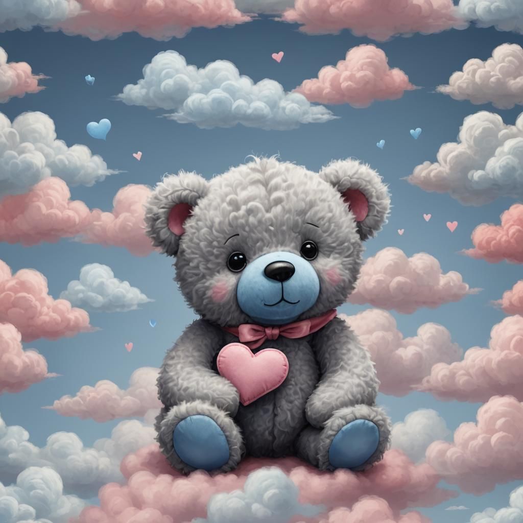 Meet cloudy bear isn't he adorable
