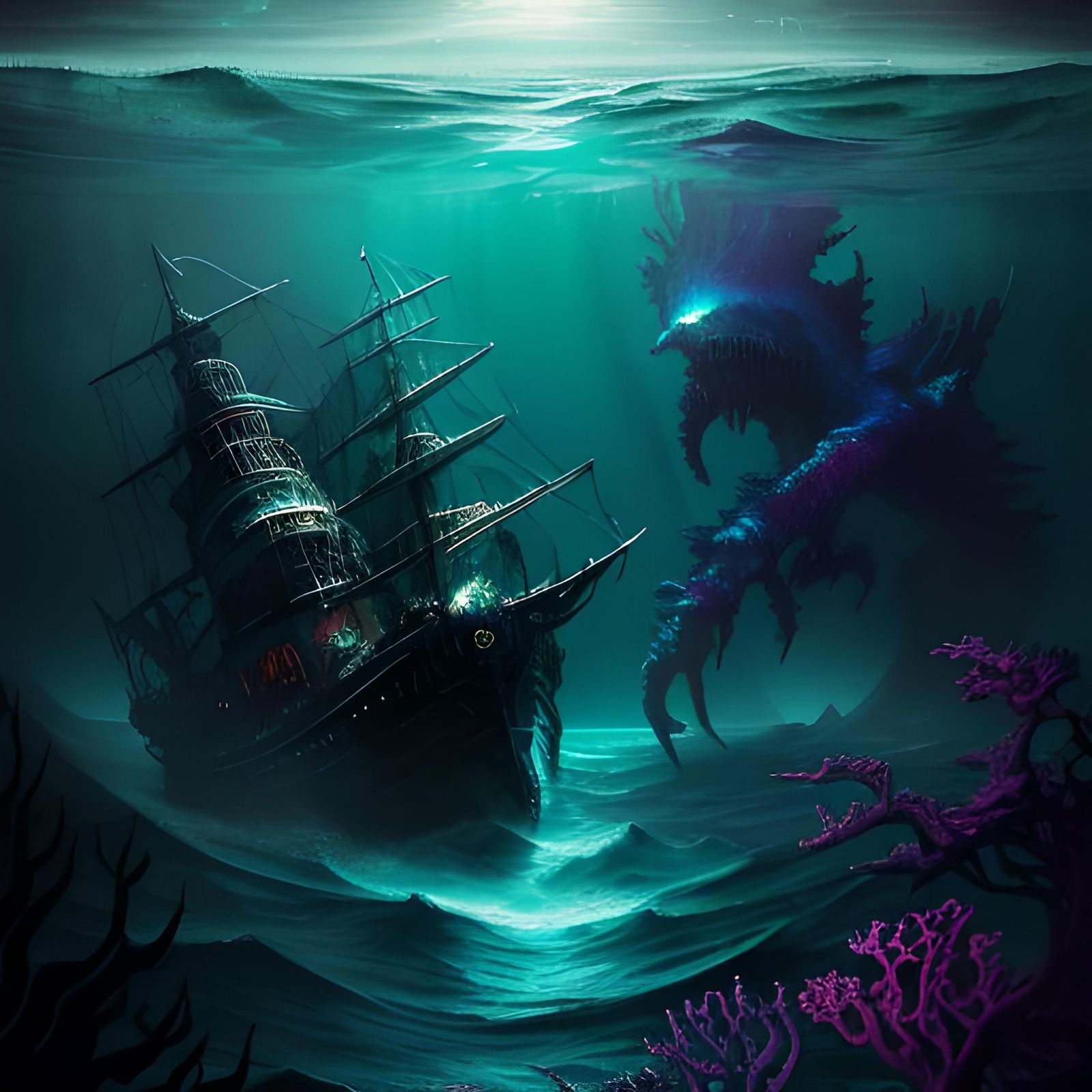 Eldritch Ocean: Gothic Romanticism in Deep Sea