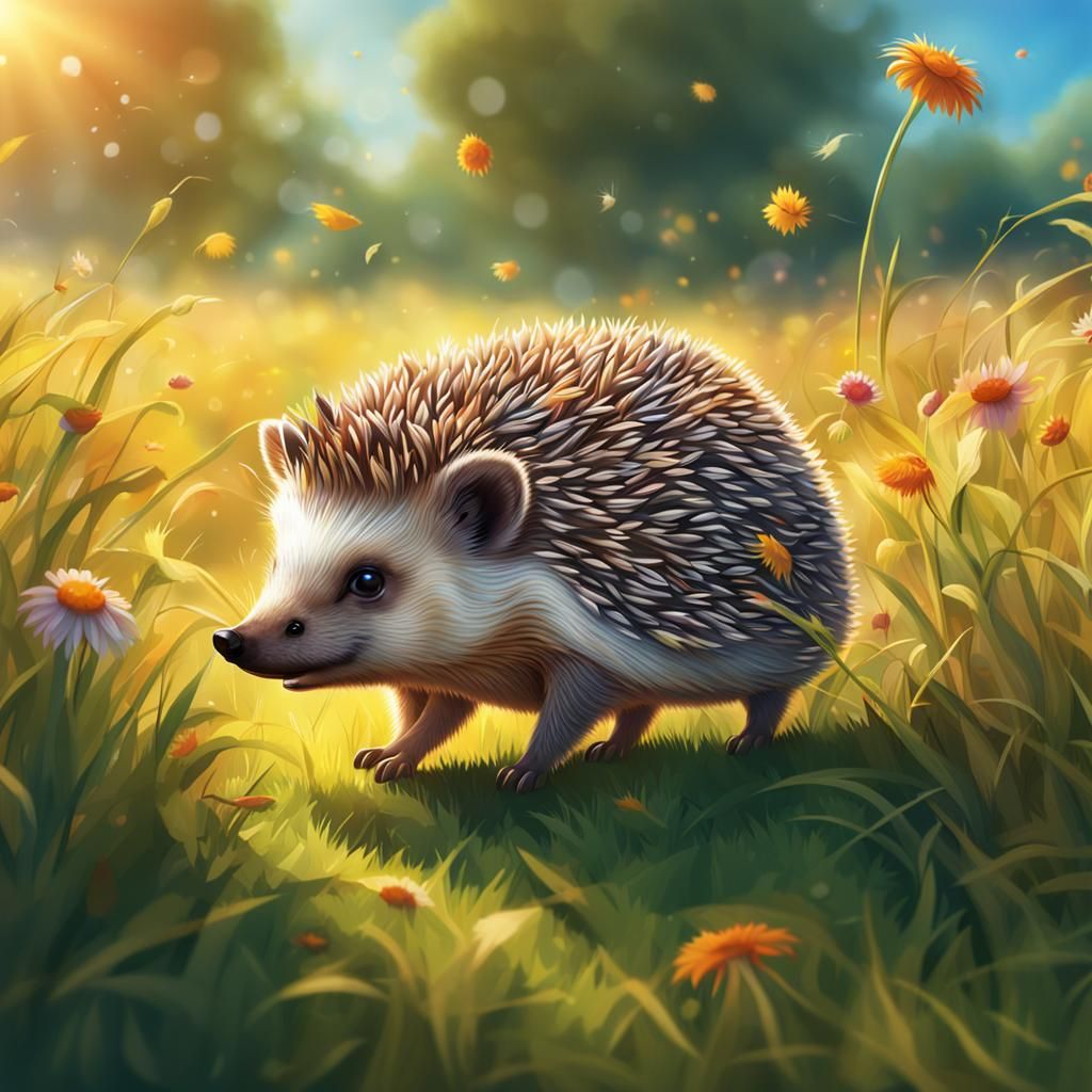 Happy Hedgehog