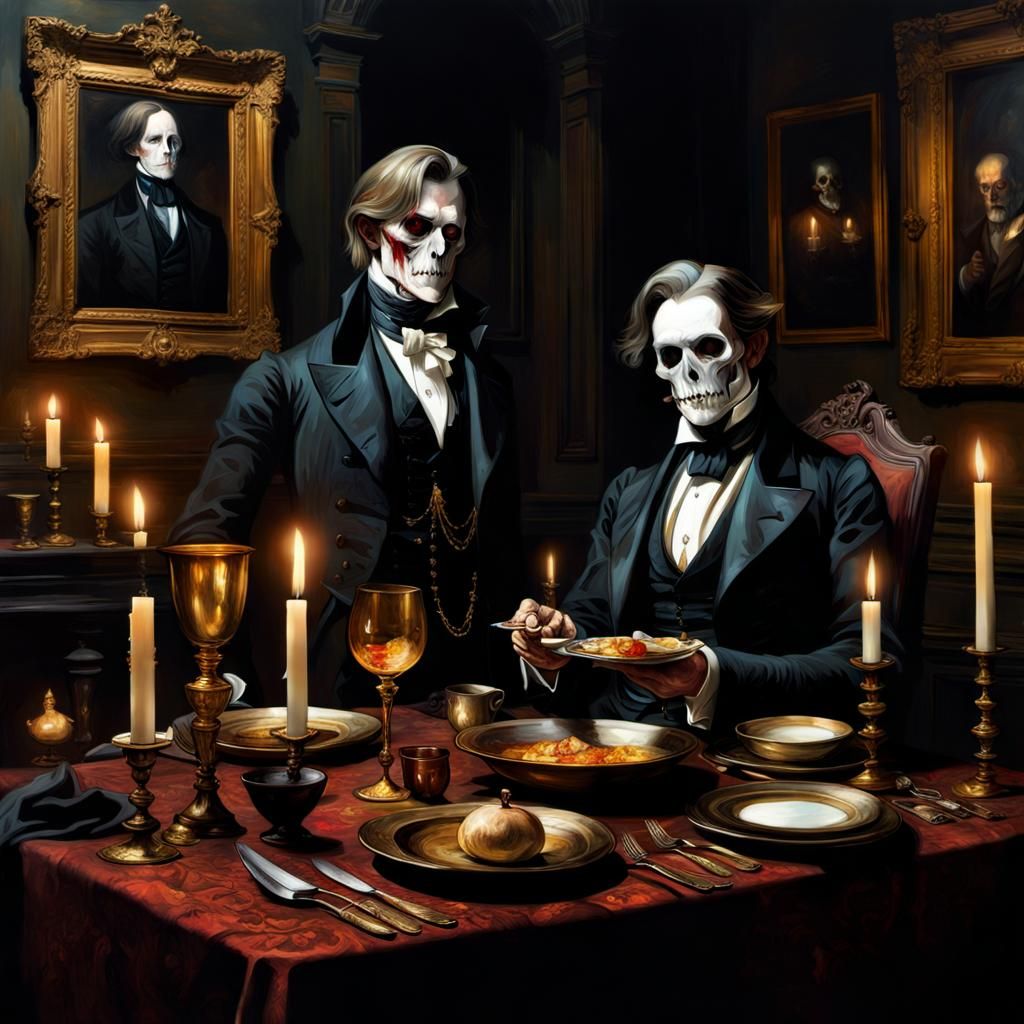 Dorian Gray: Decadent Dinner in Victorian England