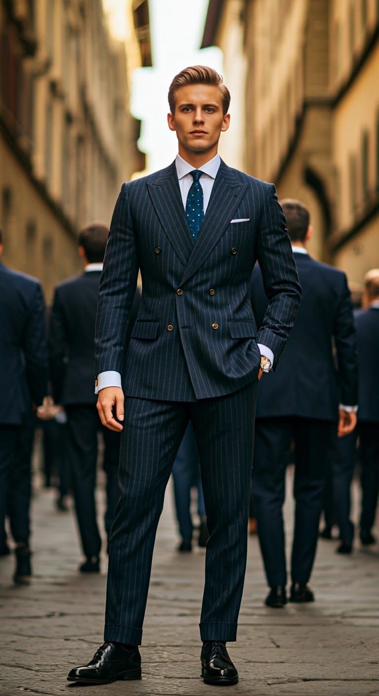 Dapper Gentleman in Florence