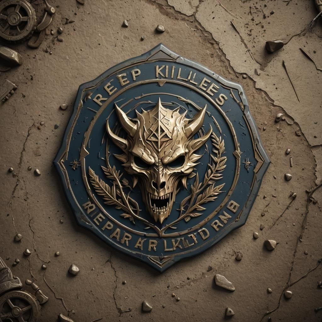 Reapr Tactical Recon Team Emblem in Fantasy Art
