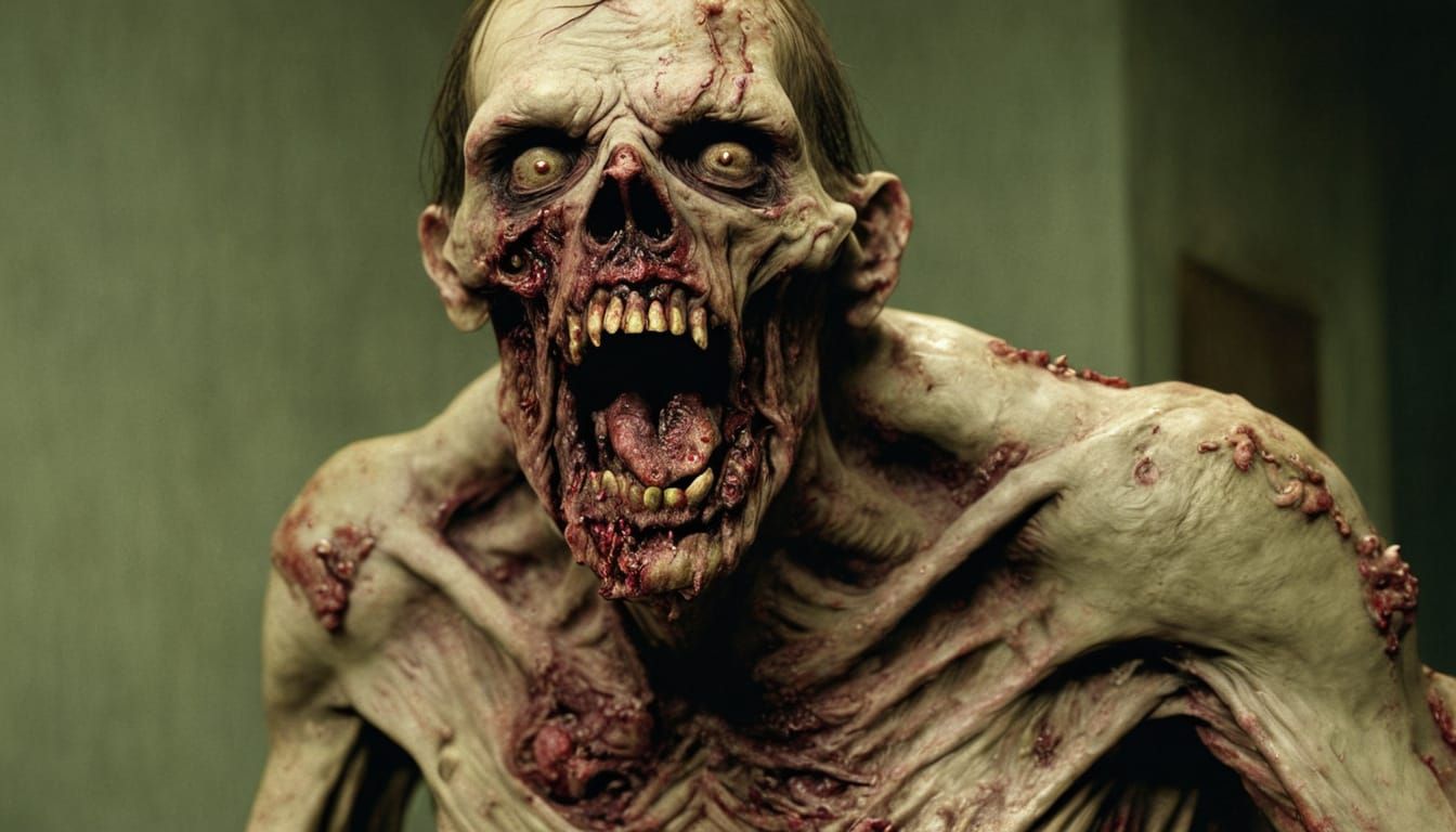 Grotesque Zombie Horror in Dark 15th-Century Style