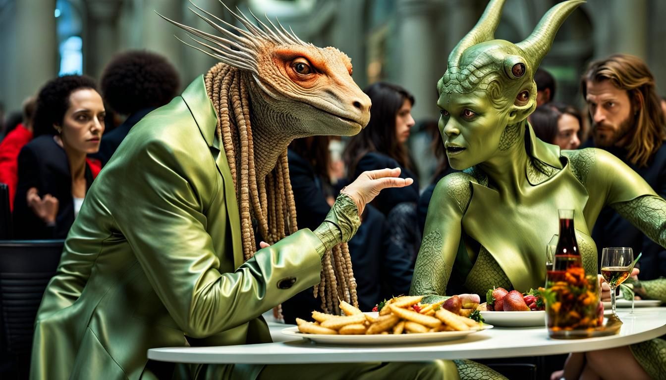 Cryptoterrestrial Gathering: A Masterpiece of Alien Interact...