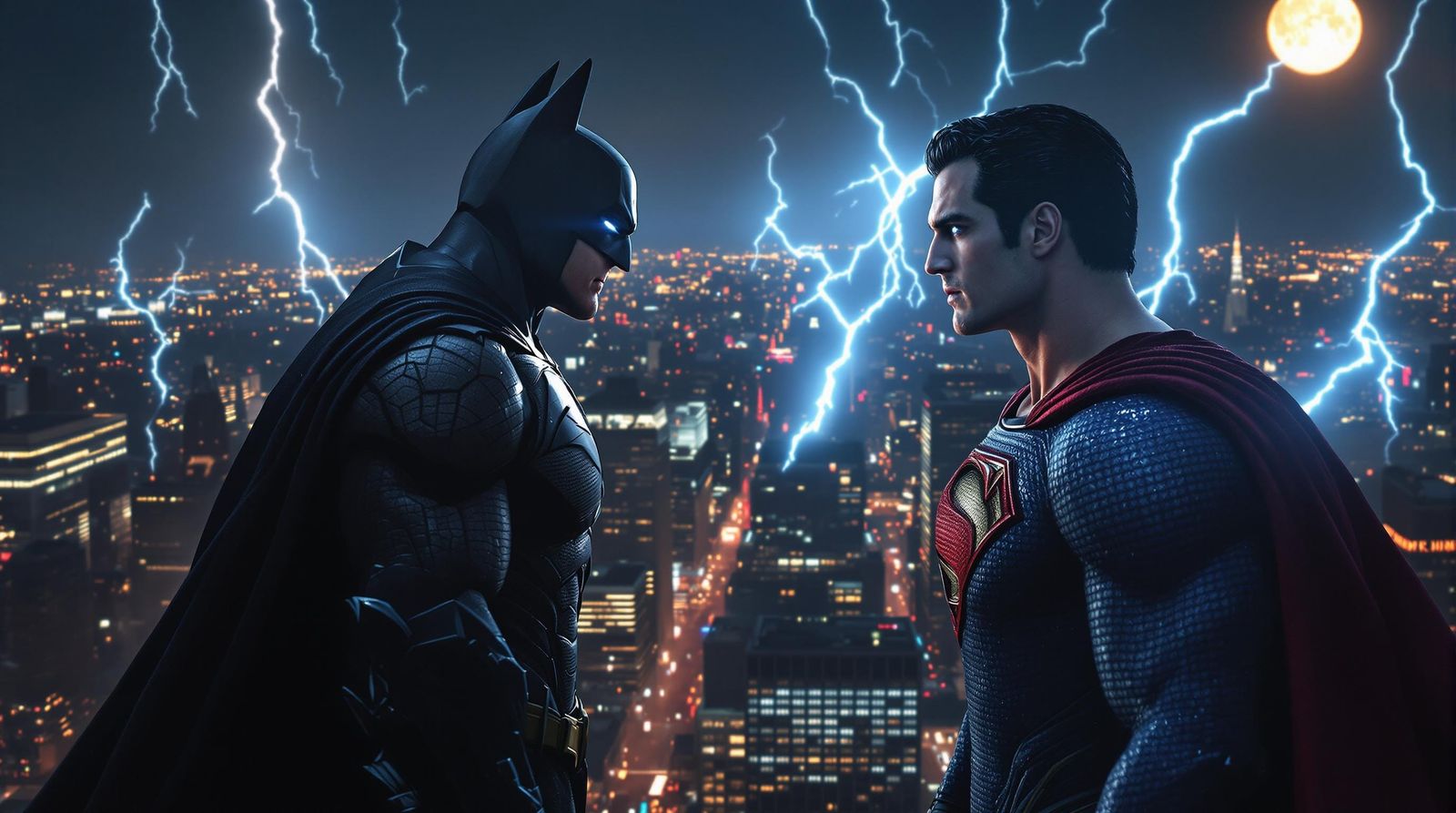 Batman vs Superman: Epic Showdown in New York City