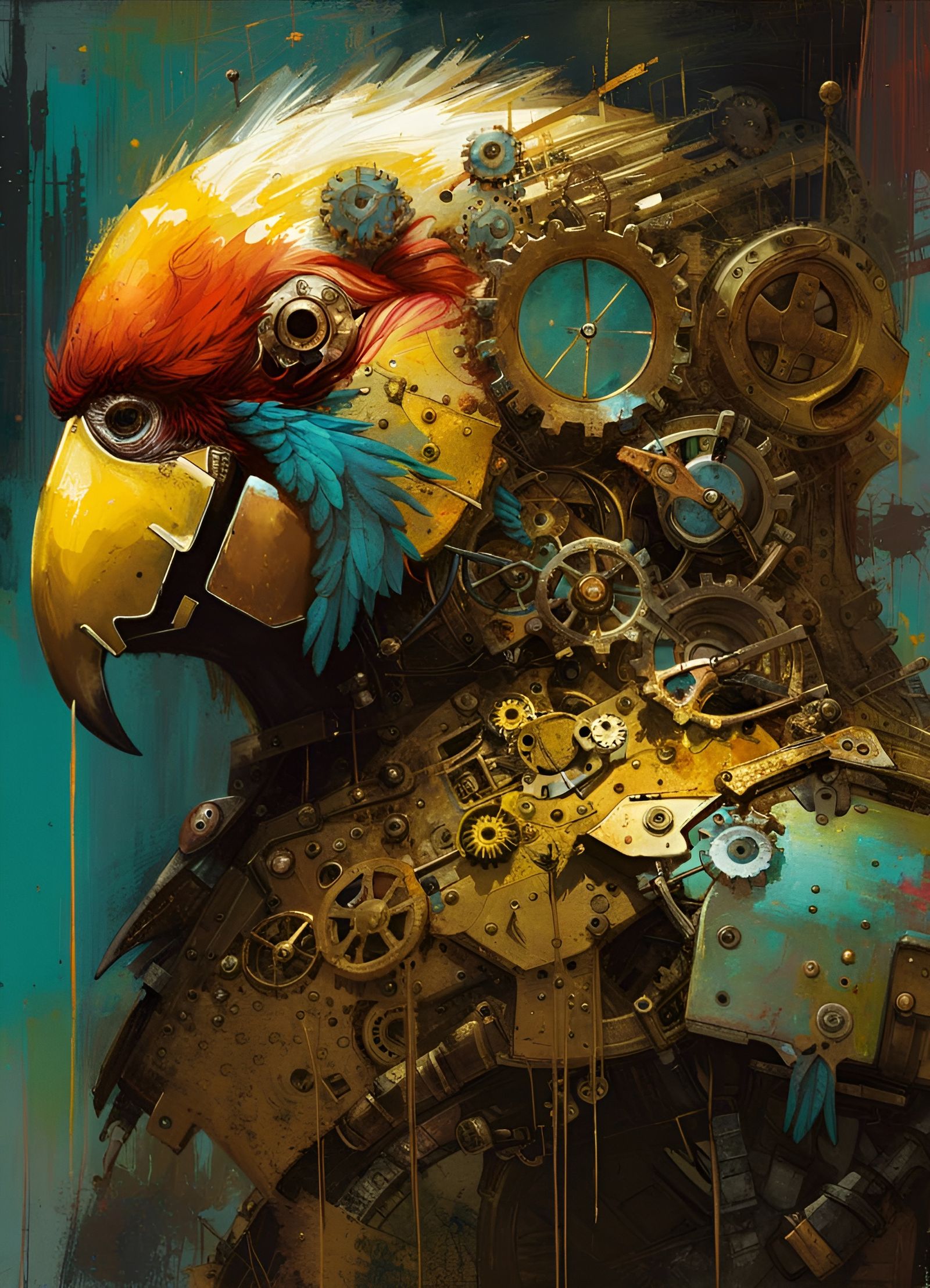 Clockwork Parrot #2