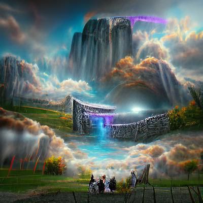 Heaven's Gate: Detailed Matte Painting in HDR