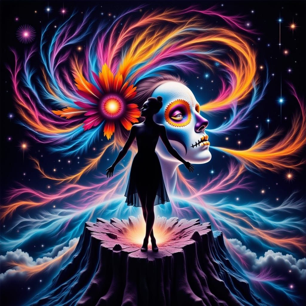 <lora:Psychopomp:1.0> <lora:X-ray  Skeletons 2:1.0> <lora:Su...