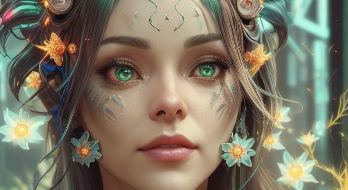 Biopunk Cyborg Felines and Mermaids with Cybernetic Enhancem...