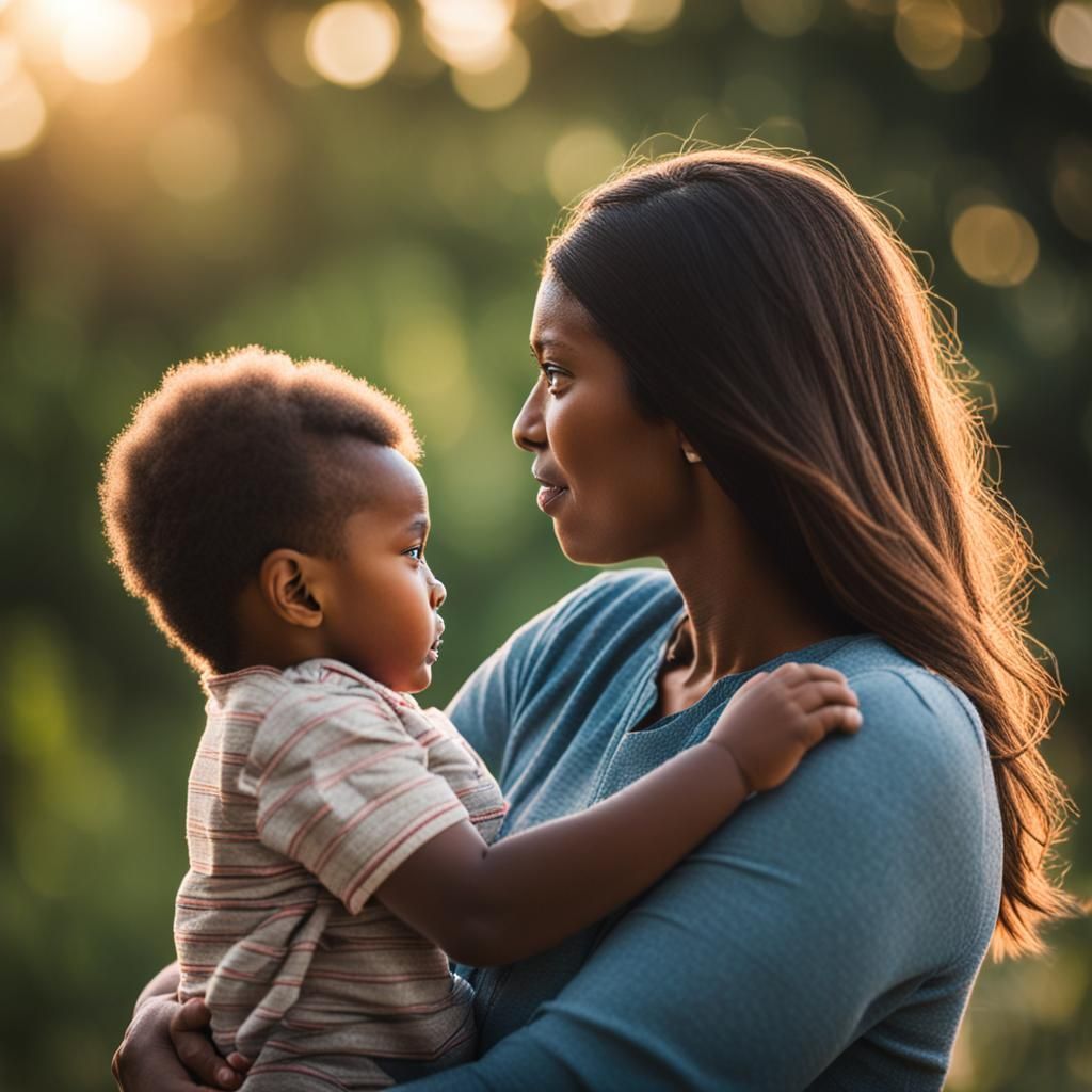 Mother's Protection Captured in Professional Photography