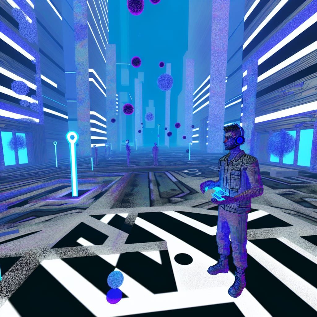 Labyrinthine Avatar Profile in Unreal Style