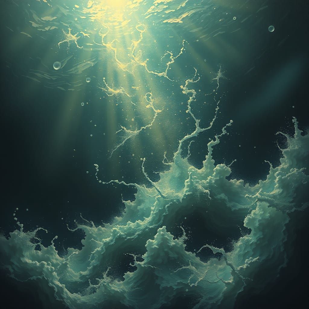 Surreal Underwater Memory and Fate